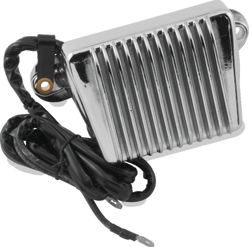 Twin Power 02-03 FLH FLT Voltage Regulator Chrome Replaces H-D 74505-02 TwinPower Voltage Regulators  AXOPROS
