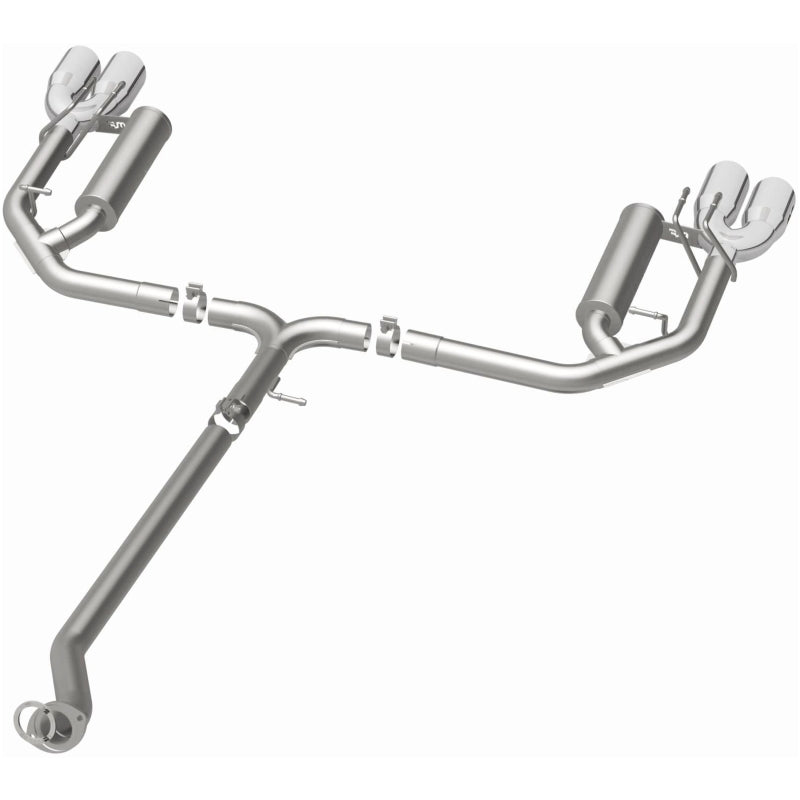MagnaFlow 18-19 Toyota Camry XSE 2.5L (FWD) Street Series Cat-Back Exhaust w/4in Polished Quad Tips Magnaflow Catback  AXOPROS