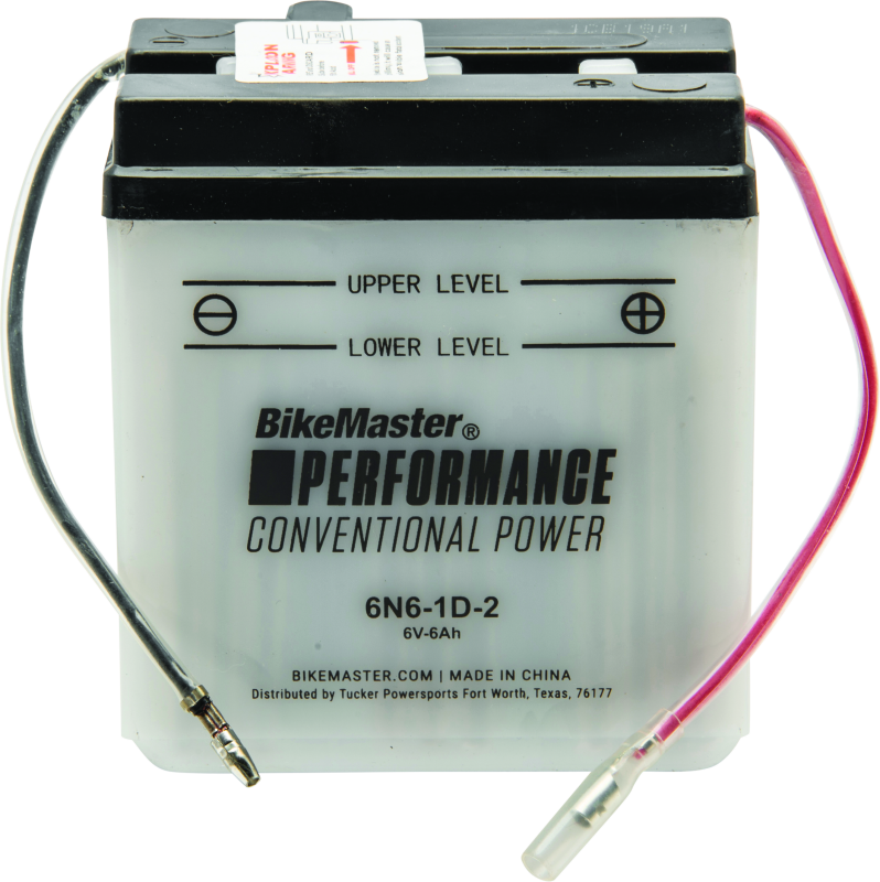 BikeMaster Battery - 6N6-1D-2 BikeMaster Batteries  AXOPROS