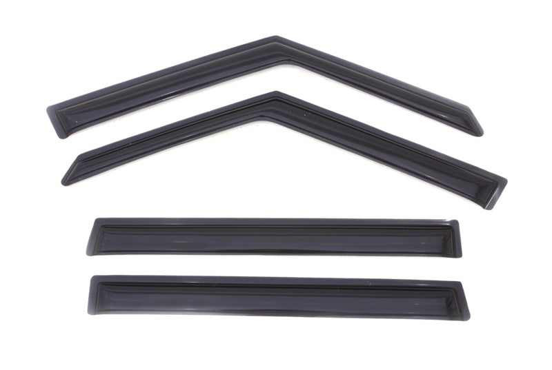 AVS 09-13 Kia Soul Ventvisor Outside Mount Window Deflectors 4pc - Smoke AVS Wind Deflectors  AXOPROS