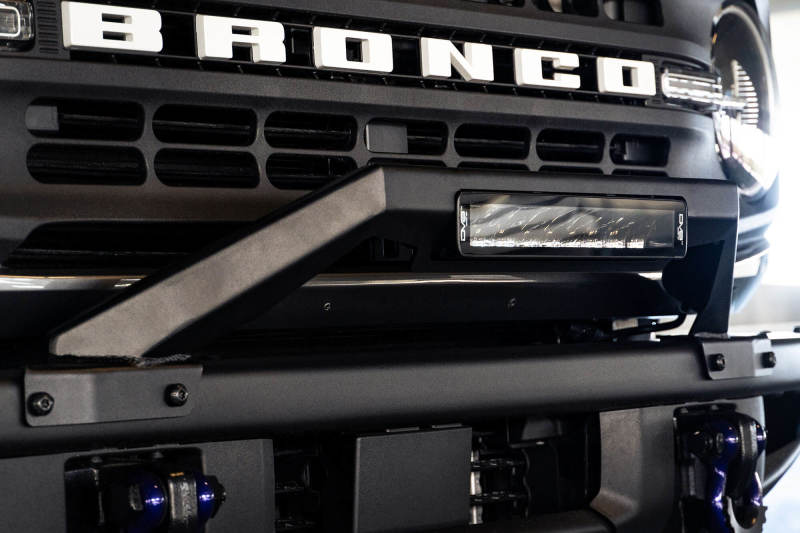 DV8 Offroad 21-22 Ford Bronco Factory Modular Front Bumper Bull Bar DV8 Offroad Bumpers - Steel  AXOPROS