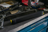 CSF 82-94 BMW 3 Series (E30) High Performance Oil Cooler w/-10AN Male & OEM Fittings CSF Oil Coolers  AXOPROS