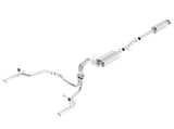 Borla 15-16 Ford F-150 3.5L EcoBoost Ext. Cab Std. Bed Catback Exhaust S-Type Single Split Rear Exit Borla Catback  AXOPROS