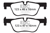 EBC 14+ BMW 228 Coupe 2.0 Turbo ATE calipers Ultimax2 Rear Brake Pads EBC Brake Pads - OE  AXOPROS