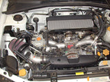K&N 04-06 Subaru Forester XT F4-2.5L Silver Typhoon Short Ram Intake K&N Engineering Cold Air Intakes  AXOPROS