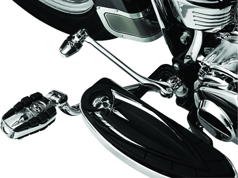 Kuryakyn Zombie Pegs With Male Mount Chrome Kuryakyn Footpegs  AXOPROS
