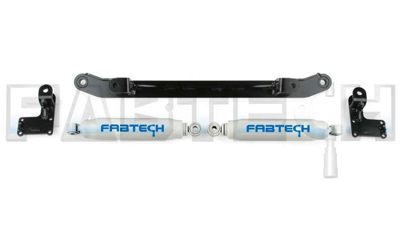 Fabtech 99-03 Ford F250/350/Excursion 2WD Dual Performance Steering Stabilizer Kit Fabtech Steering Stabilizer  AXOPROS