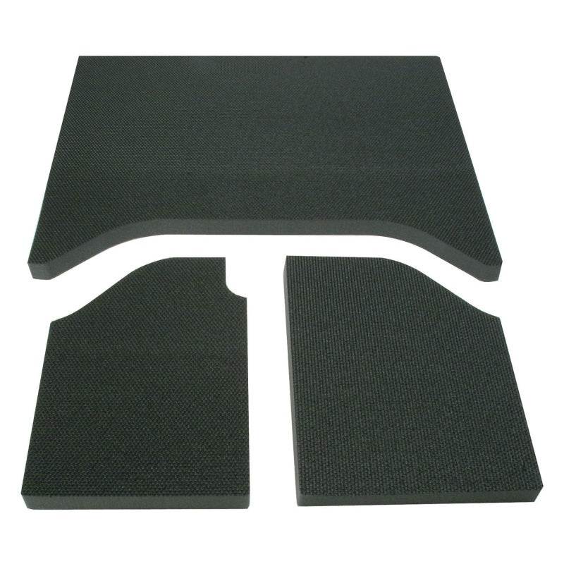 DEI 07-10 Jeep Wrangler JK 2-Door Boom Mat Headliner - 3 Piece - Black DEI Hard Top Accessories  AXOPROS