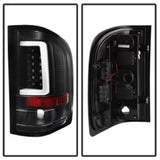 Spyder 07-13 Silverado (Will Not Work w/2010 921 Bulb) V3 LED Tail Lghts Blk ALT-YD-CS07V3-LBLED-BK SPYDER Tail Lights  AXOPROS