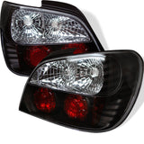 Spyder Subaru Impreza WRX/Sti 02-03 4Dr (Not Fit Wagon)Euro Style Tail Lights Black ALT-YD-SI01-BK SPYDER Tail Lights  AXOPROS