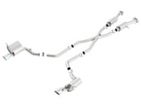 Borla 2015 Jeep Grand Cherokee SRT8 S-Type Dual Round Rolled Exit Catback Exhaust Borla Catback  AXOPROS