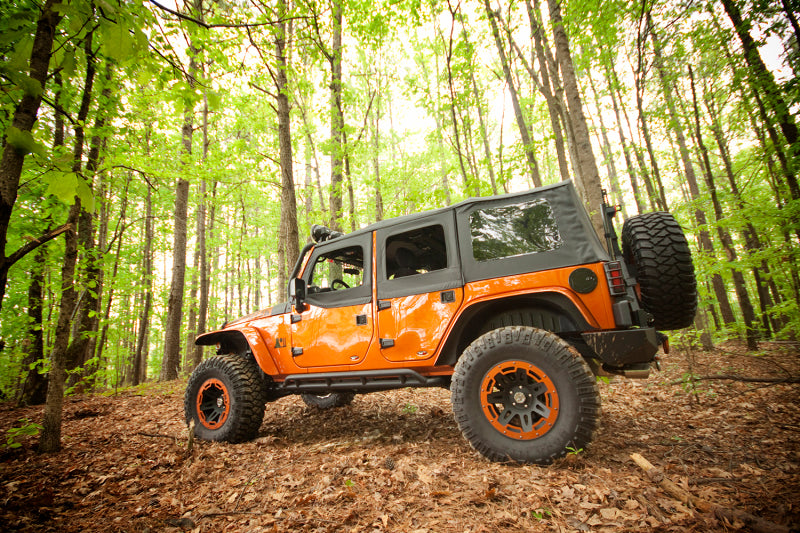 Rugged Ridge Flat Flare and Fender Liner Kit 07-18 Jeep Wrangler Rugged Ridge Fender Flares  AXOPROS
