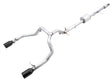 AWE Tuning 4th Gen GM 1500 5.3L 0FG Catback Split Rear Exit (Flat Bumper) - Dual Diamond Tips AWE Tuning Catback  AXOPROS