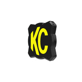 KC HiLiTES FLEX ERA 1 Single Light Cover ONLY (Black/Yellow KC Logo) KC HiLiTES Light Accessories and Wiring  AXOPROS