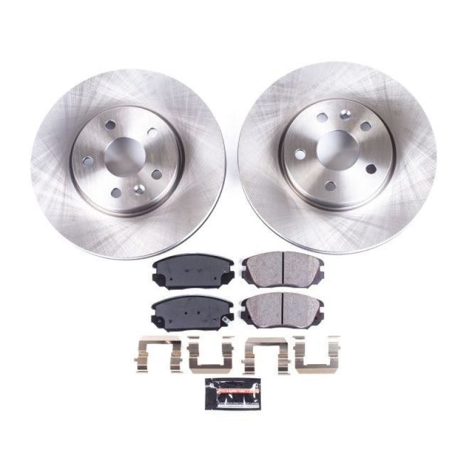 PowerStop Power Stop 2010 Buick Allure Front Autospecialty Brake Kit Brake Kits - OE aftermarket performance part