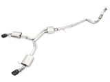 AWE Tuning Audi B9 A4 Touring Edition Exhaust Dual Outlet - Diamond Black Tips (Includes DP) AWE Tuning Catback  AXOPROS