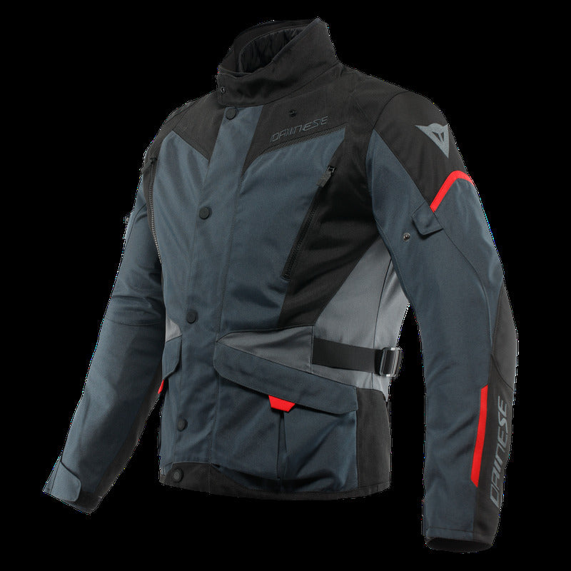 Dainese Tempest 3 Lady D Dry Jacket Ebony/Black/Lava Red Size - 48 Dainese Jackets - Textile  AXOPROS