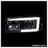 Spyder GMC Sierra 1500/2500/3500 99-06 V2 Projector Headlights - DRL - Chrome PRO-YD-CDE00V2-LB-C SPYDER Headlights  AXOPROS