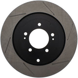 StopTech Power Slot 08-09 Evo 10 Slotted Right Rear Rotor Stoptech Brake Rotors - Slotted  AXOPROS