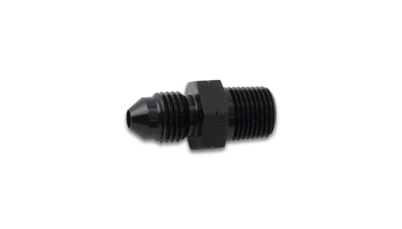 Vibrant BSPT Adapter Fitting -6 AN to 3/8in -19 Vibrant Fittings  AXOPROS