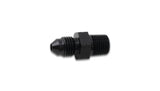 Vibrant BSPT Adapter Fitting -6 AN to 3/8in -19 Vibrant Fittings  AXOPROS