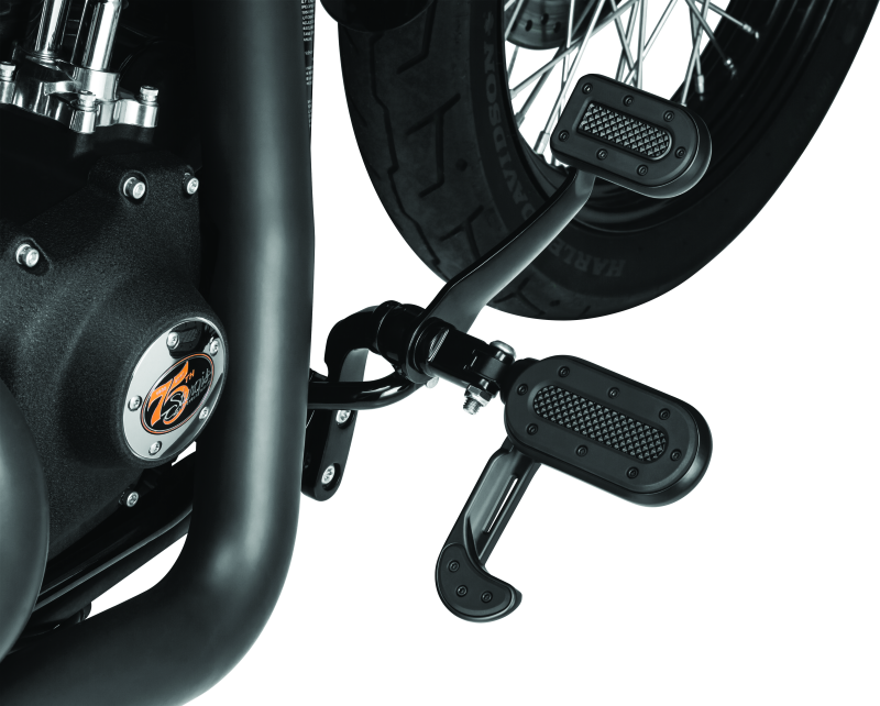Kuryakyn Heavy Industry Brake Pedal Satin Black Kuryakyn Pedals  AXOPROS