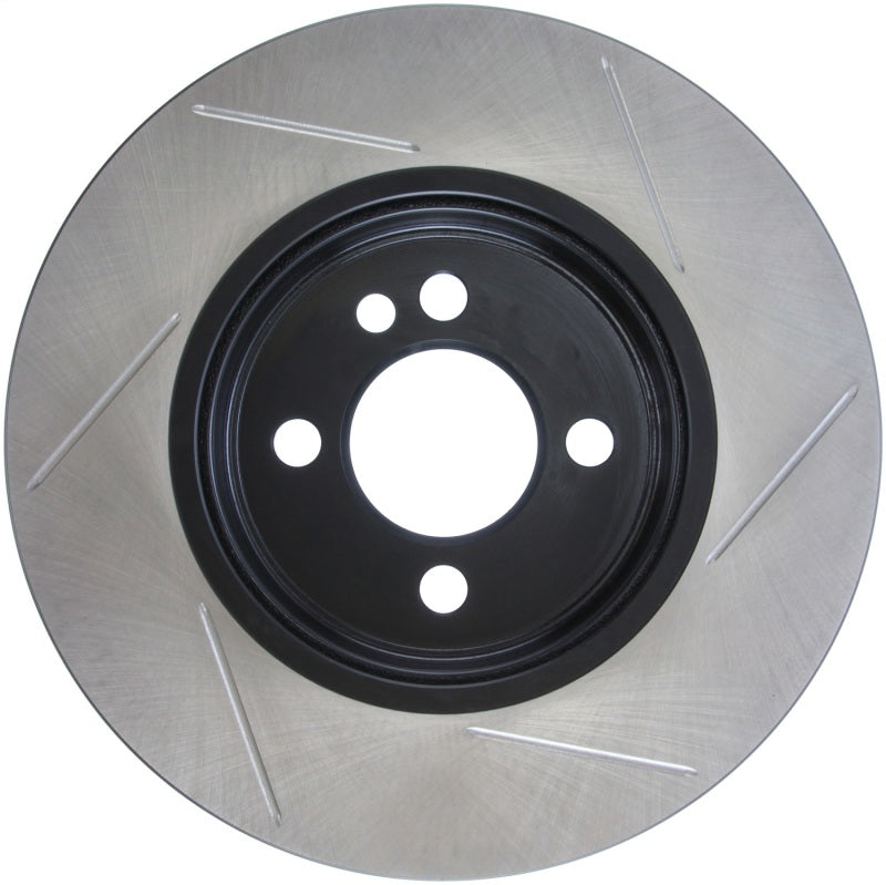 StopTech Power Slot 07-09 Base Cooper Front Right Rotor Stoptech Brake Rotors - Slotted  AXOPROS