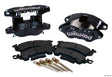 Wilwood D52 Front Caliper Kit - Black Pwdr 2.00 / 2.00in Piston 1.04in Rotor Wilwood Big Brake Kits  AXOPROS