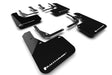 Rally Armor 24-25 Hyundai Kona N Line Black UR Mud Flap - White Logo Rally Armor Mud Flaps  AXOPROS