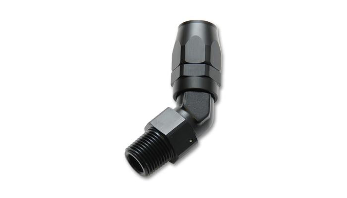 Vibrant -8AN Male NPT Straight Hose End Fitting - 1/4 NPT Vibrant Fittings  AXOPROS
