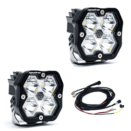 Baja Designs Baja Designs Squadron 2.0 Sport LED Spot (Pair) Light Bars & Cubes aftermarket performance part