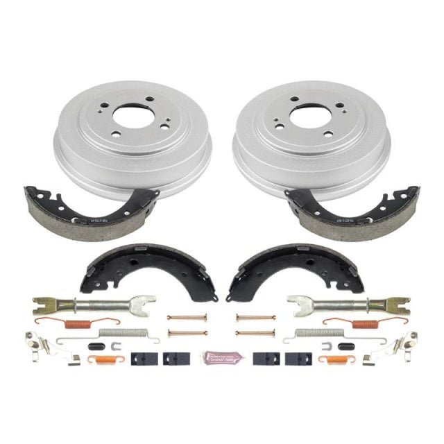 Power Stop 96-00 Honda Civic Coupe Rear Autospecialty Drum Kit PowerStop Brake Drums  AXOPROS