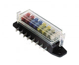 Hella 8-Way Lateral Single Fuse Box Hella Light Accessories and Wiring  AXOPROS