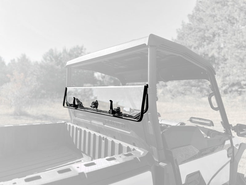 Seizmik 24+ Kawasaki Ridge Rach Rear Folding Windshield- UV Seizmik Windshields  AXOPROS