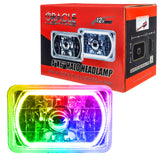 Oracle Pre-Installed Lights 4x6 IN. Sealed Beam - ColorSHIFT Halo SEE WARRANTY ORACLE Lighting Headlights  AXOPROS