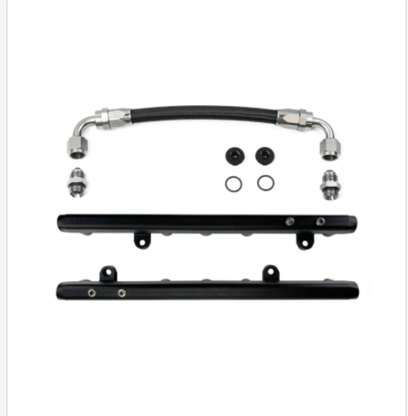 DeatschWerks Chevrolet LS2/LS3 Fuel Rails with Crossover DeatschWerks Fuel Rails  AXOPROS