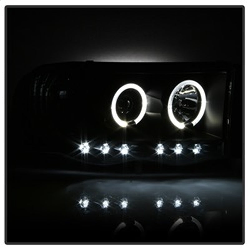 Spyder Dodge Ram 1500 02-05/Ram 2500 03-05 Projector Headlights LED Halo LED Blk PRO-YD-DR02-HL-BK SPYDER Headlights  AXOPROS