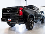 AWE Tuning 22-23 GMC Sierra 1500 AT4X 6.2L 0FG Catback Split Dual (Flat Bumper) - Bashguard(No Tips) AWE Tuning Catback  AXOPROS