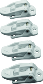 Answer AR1 Boot Buckle White - Youth Answer Motorcycle Boots  AXOPROS