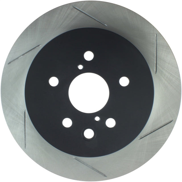 StopTech Power Slot 06-09 Lexus GS Series / 06-10 IS350 Rear Left Slotted Rotor Stoptech Brake Rotors - Slotted  AXOPROS