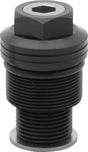 Burly Brand 39mm Fork Preload Adjuster - Black Burly Brand Preload Adjusters  AXOPROS
