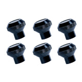 Rugged Ridge Billet Aluminum Dash Knob Set Black 76-86 Jeep CJ Rugged Ridge Dash & Interior Trim  AXOPROS