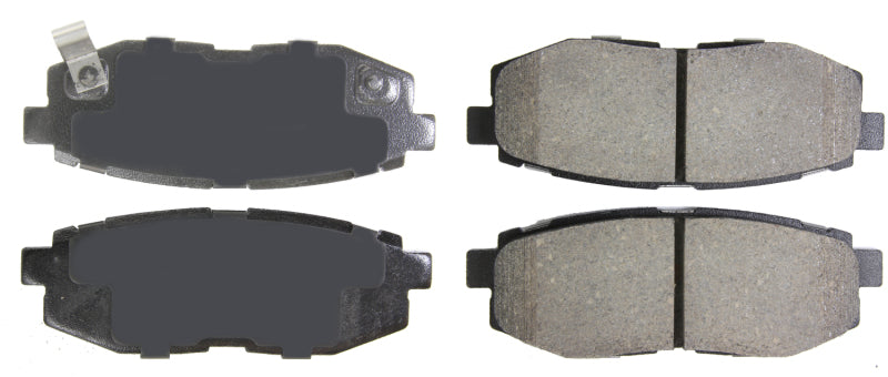 StopTech Performance 06-10 Subaru Legacy Sedan/Outback/13 BRZ / 13 Scion FR-S Rear Brake Pads Stoptech Brake Pads - Performance  AXOPROS