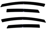 AVS 09-18 Ford Fiesta (Sedan & Hatch) Ventvisor Outside Mount Window Deflectors 4pc - Smoke AVS Wind Deflectors  AXOPROS