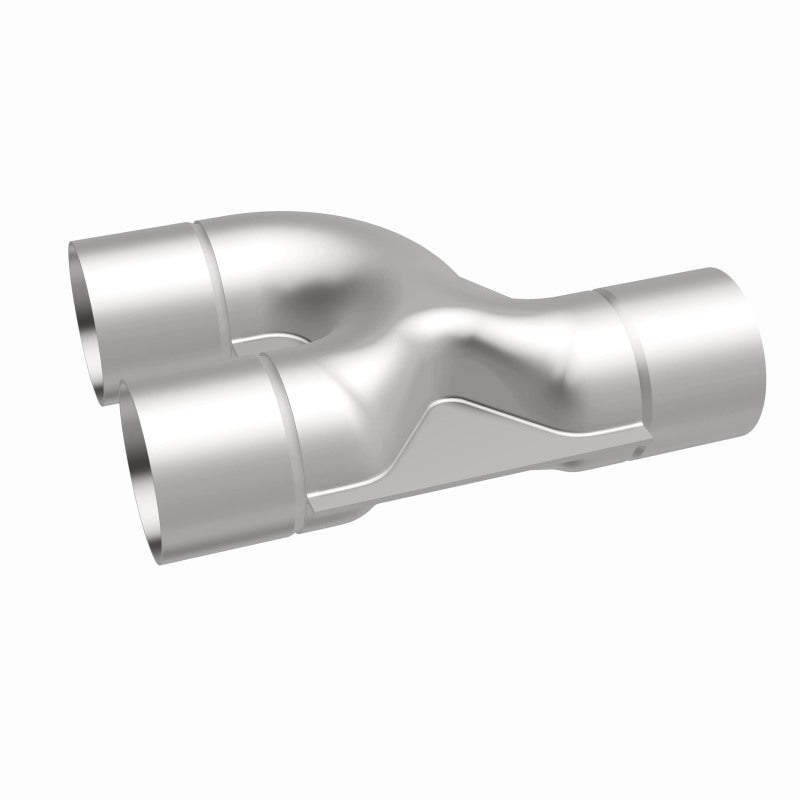 MagnaFlow Smooth Trans Y 2.50inch SS 90 deg. Magnaflow Y Pipes  AXOPROS