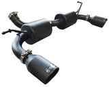 Injen 07-17 Jeep Wrangler JK 3.6L/3.8L 63mm Stealth Black Axle-back Exhaust w/ 4in Black Tips Injen Axle Back  AXOPROS