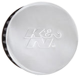 K&N 1.5in Flange ID x 3in OD x 2.5in H Chrome Finish Rubber Base Crankcase Vent Filter K&N Engineering Air Filters - Universal Fit  AXOPROS