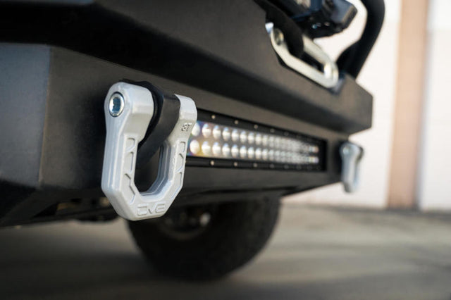 DV8 Offroad Elite Series D-Ring Shackles - Pair (Gray) DV8 Offroad Bumper Accessories  AXOPROS