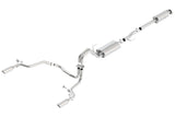 Borla 15-16 Ford F-150 3.5L EcoBoost Ext. Cab Std. Bed Catback Exhaust S-Type Single Split Rear Exit Borla Catback  AXOPROS
