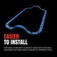 Fel-Pro 90-01 Acura Integra/92-93 Integra Engine Oil Pan Gasket Set - Oil Pan SnapUps Included Fel-Pro Gasket Kits  AXOPROS